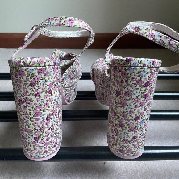 JEFFREY CAMPBELL Women Knot 2 Day Platform Sandals - NEW NWOB - Picture 5 of 8